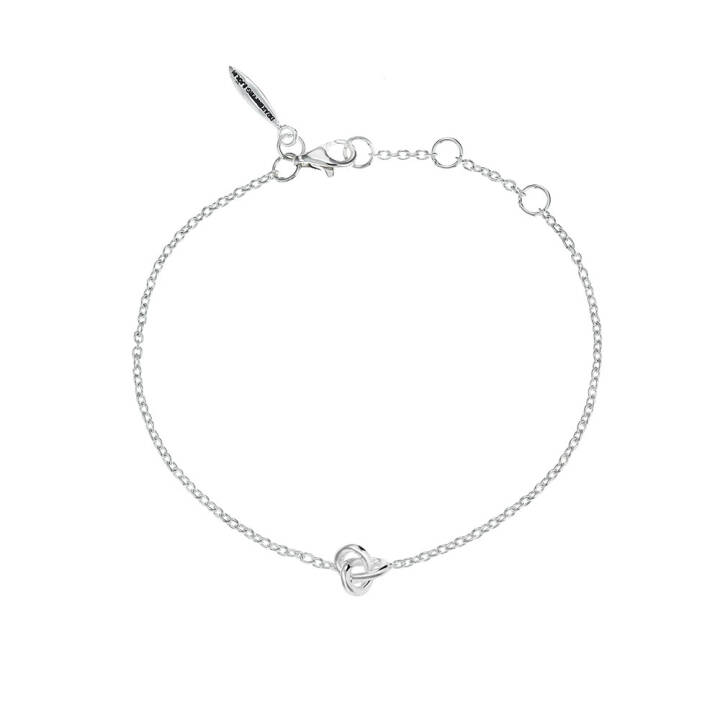 Le knot drop Bracelets silver in the group Bracelets / Silver Bracelets at SCANDINAVIAN JEWELRY DESIGN (LKT-B1S181-S)