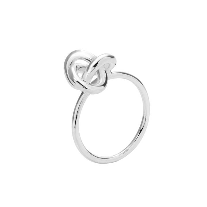 Le knot ring silver in the group Rings / Silver Rings at SCANDINAVIAN JEWELRY DESIGN (LKT-R20-S)