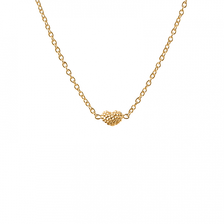 Love bubble Necklaces Gold in the group Necklaces / Gold Necklaces at SCANDINAVIAN JEWELRY DESIGN (LVE-N12S451-G)