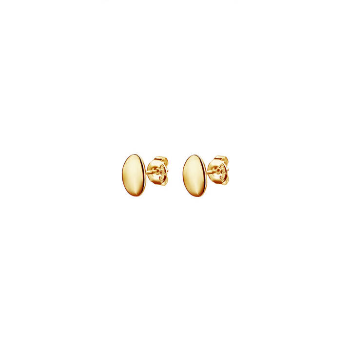 Morning Dew petite Earring Gold in the group Earrings / Gold Earrings at SCANDINAVIAN JEWELRY DESIGN (MDW-E00000-G)
