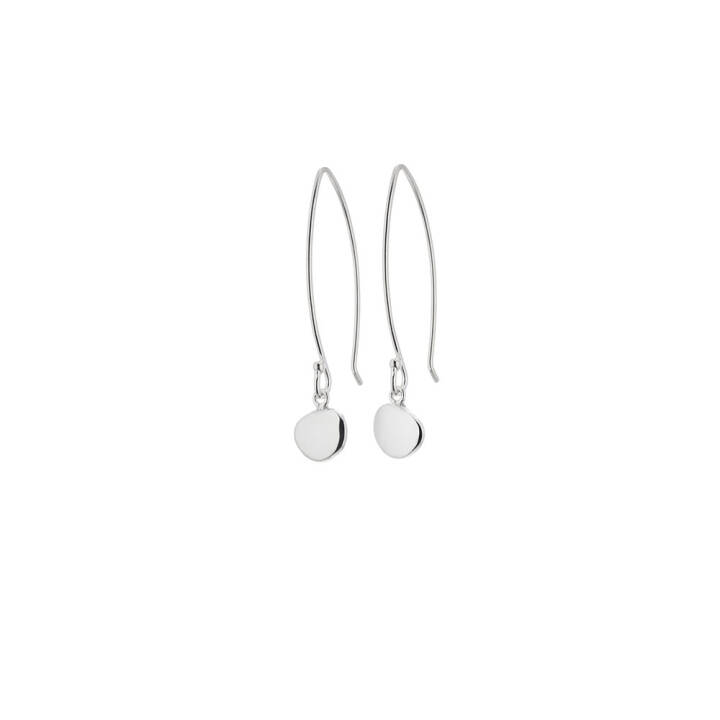 Morning Dew small Earring Silver in the group Earrings / Silver Earrings at SCANDINAVIAN JEWELRY DESIGN (MDW-E2S000-S)