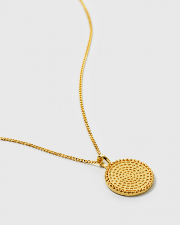 Lucky Coin Heal  in the group Necklaces / Gold Necklaces at SCANDINAVIAN JEWELRY DESIGN (NG1330)