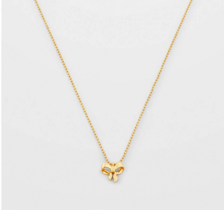 Rosie Mini Necklace Gold in the group Necklaces / Gold Necklaces at SCANDINAVIAN JEWELRY DESIGN (NG1380)