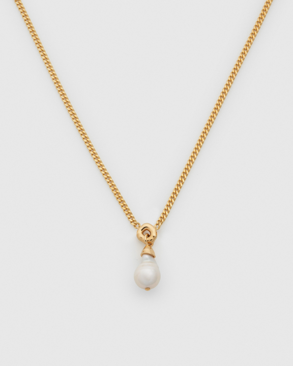 Mary Necklace Gold in the group Necklaces / Gold Necklaces at SCANDINAVIAN JEWELRY DESIGN (NG1388)