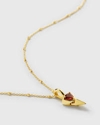 Mrs H Spike in the group Necklaces / Gold Necklaces at SCANDINAVIAN JEWELRY DESIGN (NG1391)