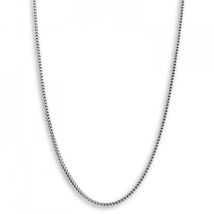 SilverNecklace Rävsvanslänk 50+5cm in the group Necklaces / Silver Necklaces at SCANDINAVIAN JEWELRY DESIGN (NN29014)