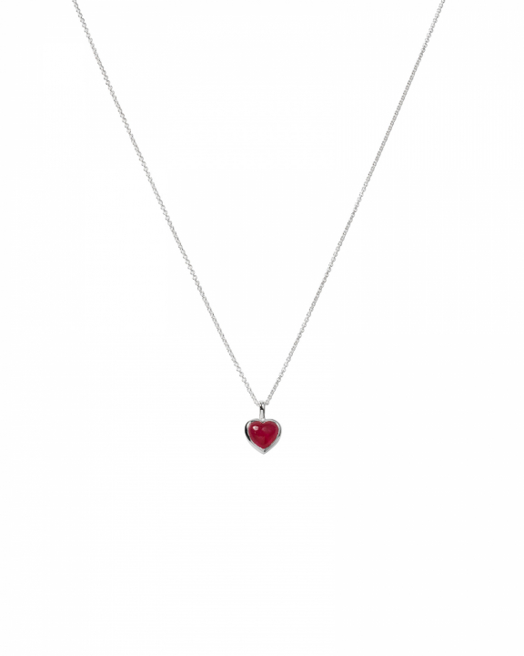 La La Love Necklace Silver in the group Necklaces / Silver Necklaces at SCANDINAVIAN JEWELRY DESIGN (NS1368PQ)