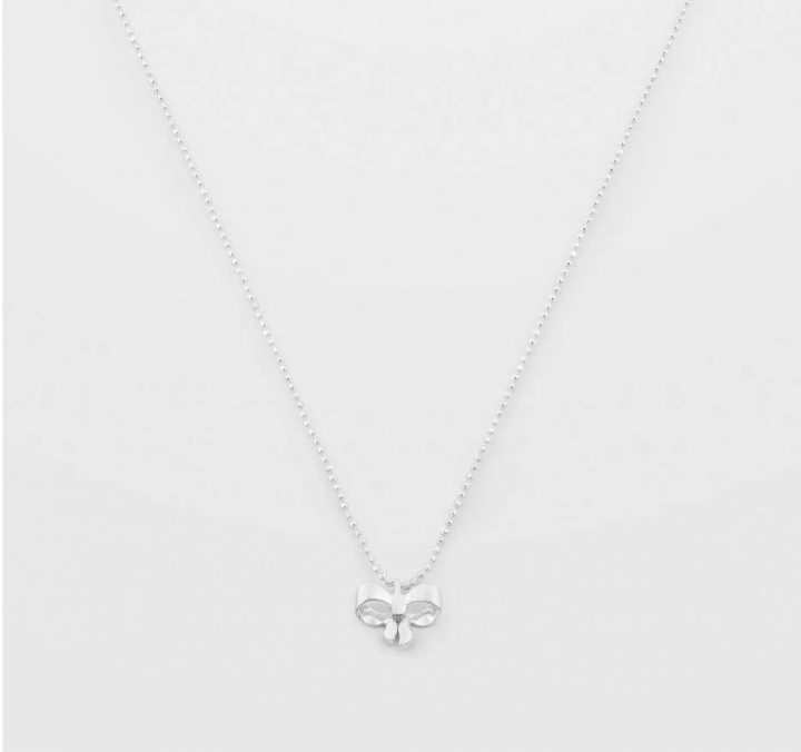 Rosie Mini Necklace Silver in the group Necklaces / Silver Necklaces at SCANDINAVIAN JEWELRY DESIGN (NS1380)