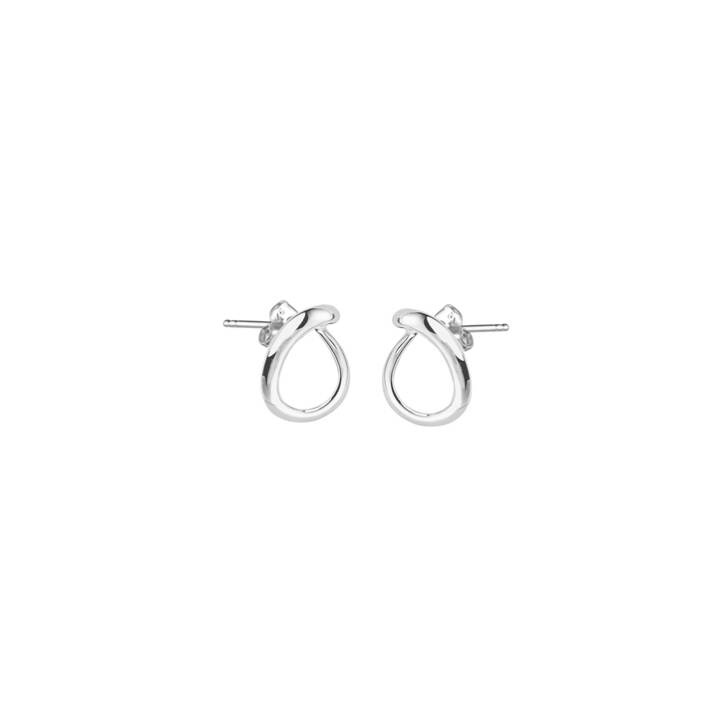 Ocean drop Earring silver in the group Earrings / Silver Earrings at SCANDINAVIAN JEWELRY DESIGN (OAN-E10000-S)