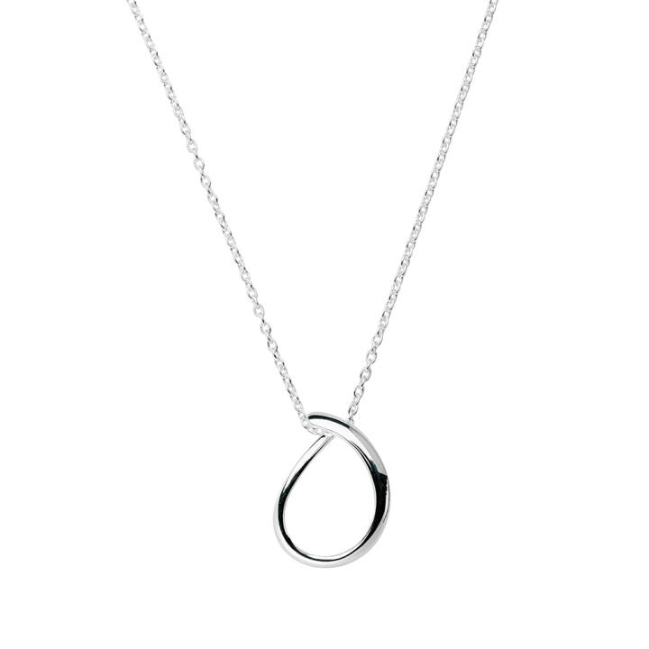 Ocean single Necklaces silver in the group Necklaces / Silver Necklaces at SCANDINAVIAN JEWELRY DESIGN (OAN-N1M450-S)