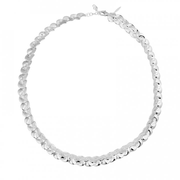 Pacific collier Silver in the group Necklaces / Silver Necklaces at SCANDINAVIAN JEWELRY DESIGN (PCC-N3XS450-S)