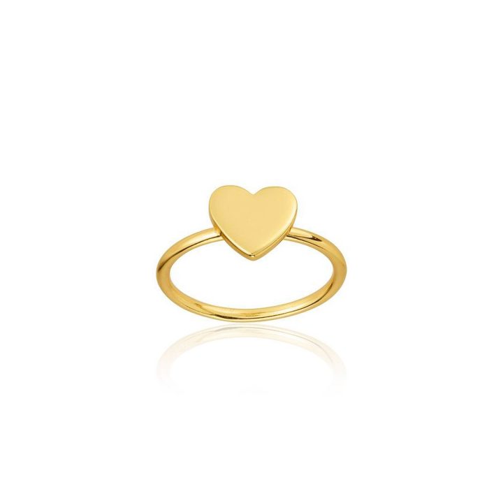 Heart Ring (Gold) in the group Rings at SCANDINAVIAN JEWELRY DESIGN (R2102GPS0)