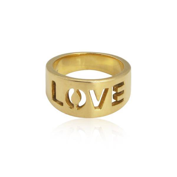 Love Ring (Gold) in the group Rings at SCANDINAVIAN JEWELRY DESIGN (R2106GPS0)