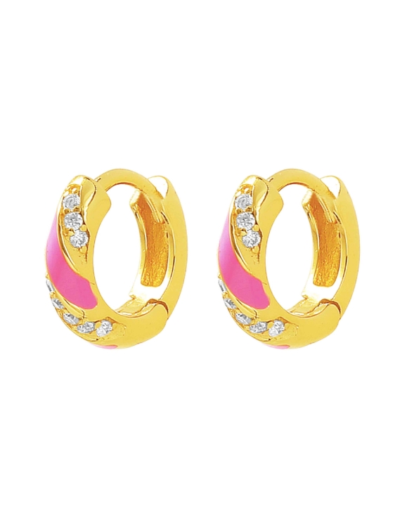 Alina Earrings Gold in the group Earrings / Gold Earrings at SCANDINAVIAN JEWELRY DESIGN (S08157-G)