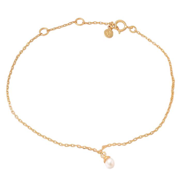 Pearl Bracelets Gold in the group Bracelets / Gold Bracelets at SCANDINAVIAN JEWELRY DESIGN (S08258G)