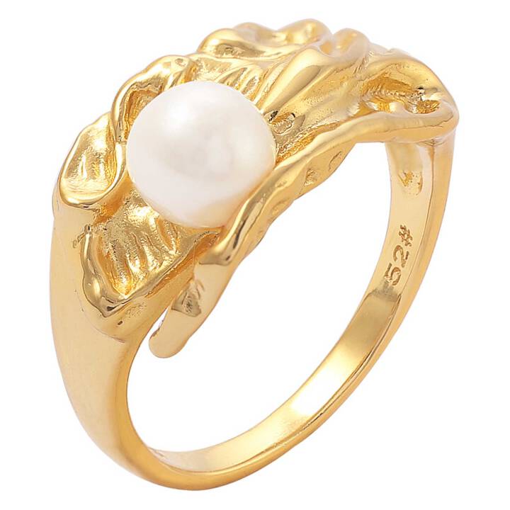 Kamma pearl ring in the group Rings / Pearl Rings at SCANDINAVIAN JEWELRY DESIGN (S08427G)