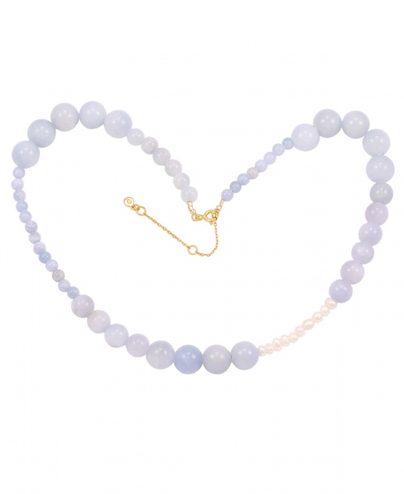 Fabianne necklace in the group Necklaces / Gold Necklaces at SCANDINAVIAN JEWELRY DESIGN (S08528G)