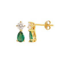 Gianna Earrings Gold in the group Earrings / Gold Earrings at SCANDINAVIAN JEWELRY DESIGN (S08544G)