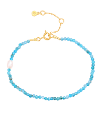 Wren Bracelet Gold in the group Bracelets / Gold Bracelets at SCANDINAVIAN JEWELRY DESIGN (S08580G)