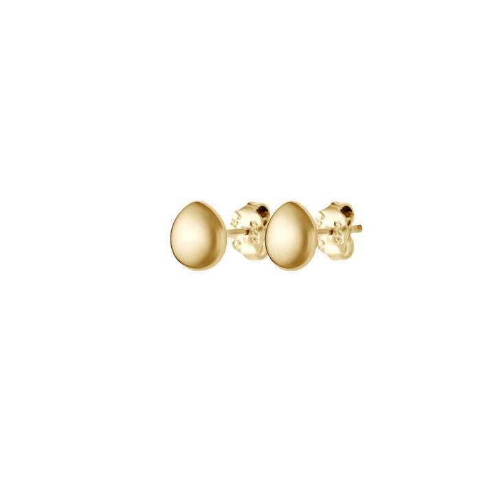 Stardust drop Earring polished Gold in the group Earrings / Gold Earrings at SCANDINAVIAN JEWELRY DESIGN (SDT-E1S400-G)