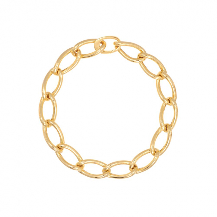 Ellisse - 18k Goldpläterad Bracelets in the group Bracelets / Gold Bracelets at SCANDINAVIAN JEWELRY DESIGN (SJ-B2336-YG)
