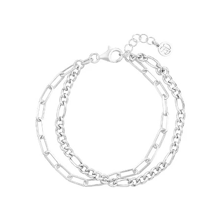 DORNO DUE BRACELET in the group Bracelets / Silver Bracelets at SCANDINAVIAN JEWELRY DESIGN (SJ-B2462)