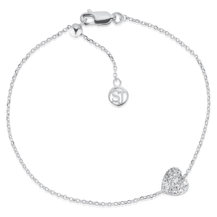 Caro Bracelets in the group Bracelets / Silver Bracelets at SCANDINAVIAN JEWELRY DESIGN (SJ-B72358-CZ)