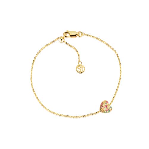 CARO BRACELET in the group Bracelets at SCANDINAVIAN JEWELRY DESIGN (SJ-B72358-XCZ-YG)