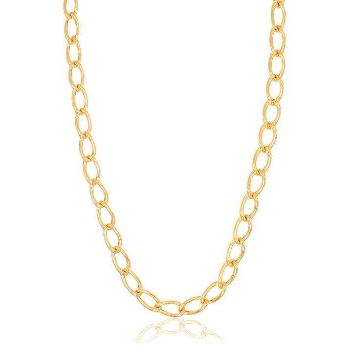 Ellisse - 18k Goldpläterad Necklaces in the group Necklaces / Gold Necklaces at SCANDINAVIAN JEWELRY DESIGN (SJ-C2335-YG)