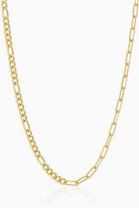 DORNO CHAIN Gold in the group Necklaces / Gold Necklaces at SCANDINAVIAN JEWELRY DESIGN (SJ-C2461-YG)