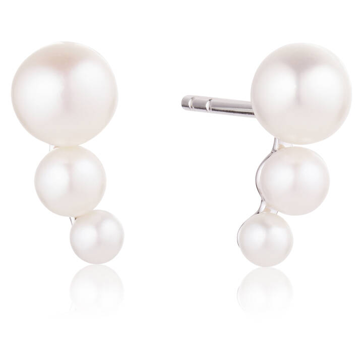 PONZA TRE Earring in the group Earrings / Pearl Earrings at SCANDINAVIAN JEWELRY DESIGN (SJ-E12370-P)