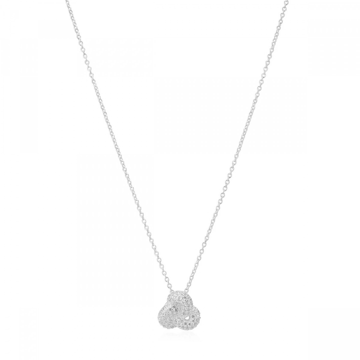 IMPERIA NECKLACE silver in the group Necklaces / Silver Necklaces at SCANDINAVIAN JEWELRY DESIGN (SJ-N10752-CZ)