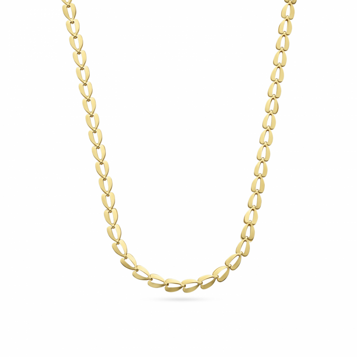 HEARTBEAT NECKLACE Gold in the group Necklaces / Gold Necklaces at SCANDINAVIAN JEWELRY DESIGN (SJ-N2752-YG)