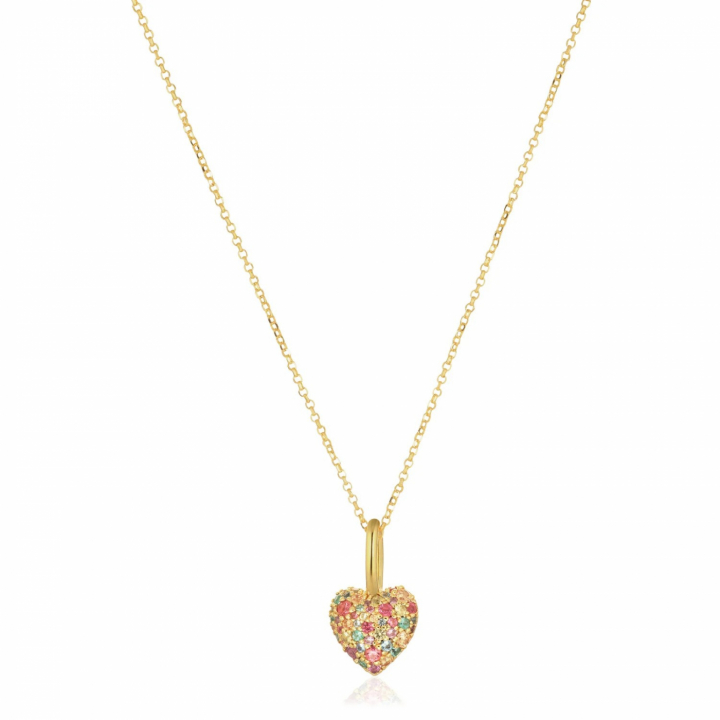 CARO PENDANT in the group Necklaces at SCANDINAVIAN JEWELRY DESIGN (SJ-P72356-XCZ-YG)