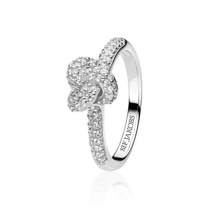 IMPERIA PICCOLO RING Silver in the group Rings / Silver Rings at SCANDINAVIAN JEWELRY DESIGN (SJ-R10751-CZ)
