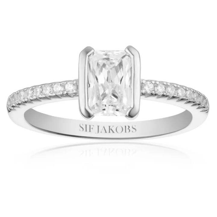 ROCCANOVA ALTRO QUATTRO Ring Silver in the group Rings / Silver Rings at SCANDINAVIAN JEWELRY DESIGN (SJ-R42269-CZ)