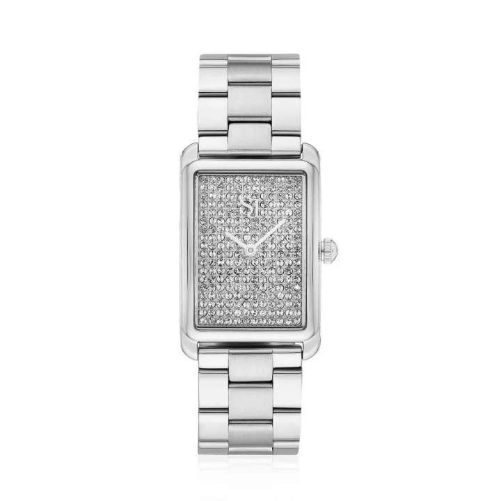 SANTINA WATCH SILVER in the group Accessories / Watches at SCANDINAVIAN JEWELRY DESIGN (SJ-W1033-CZ)