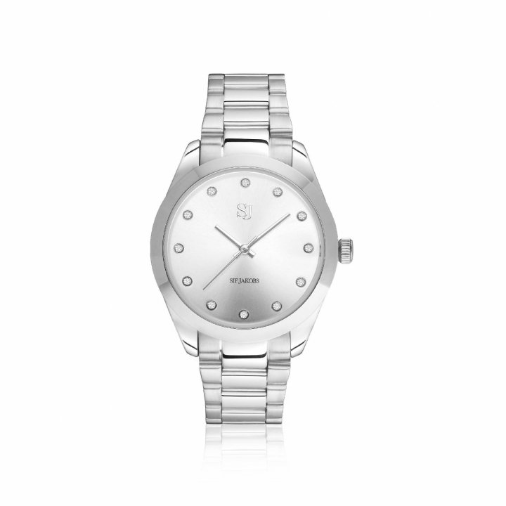 JOELLE WATCH Silver in the group Accessories / Watches at SCANDINAVIAN JEWELRY DESIGN (SJ-W1040-CZ)