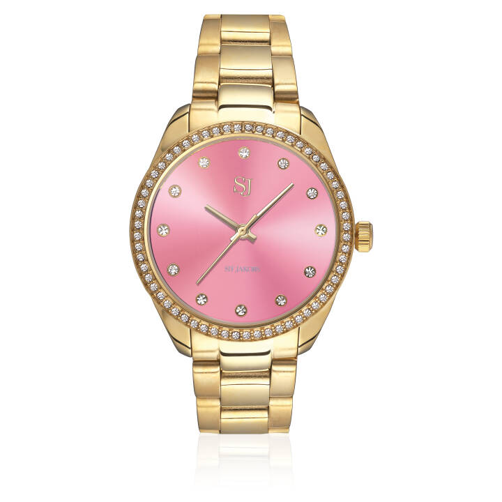 VALERIA WATCH in the group Accessories / Watches at SCANDINAVIAN JEWELRY DESIGN (SJ-W2304-CZ-YG)