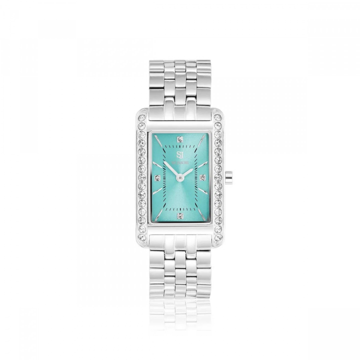 MARTINA WATCH SILVER in the group Accessories / Watches at SCANDINAVIAN JEWELRY DESIGN (SJ-W2404-CZ)