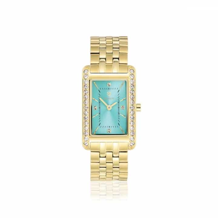 MARTINA WATCH GOLD in the group Accessories / Watches at SCANDINAVIAN JEWELRY DESIGN (SJ-W2405-CZ-YG)