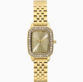 LUCIANA WATCH GOLD in the group Accessories / Watches at SCANDINAVIAN JEWELRY DESIGN (SJ-W2742-CZ-YG)