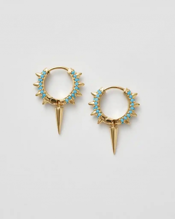  in the group Earrings / Gold Earrings at SCANDINAVIAN JEWELRY DESIGN (SW-MSH-G-T)