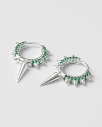  in the group Earrings / Silver Earrings at SCANDINAVIAN JEWELRY DESIGN (SW-MSH-S-GR)