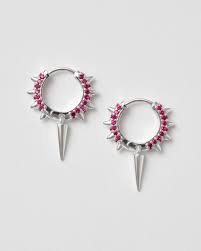 in the group Earrings / Silver Earrings at SCANDINAVIAN JEWELRY DESIGN (SW-MSH-S-R)