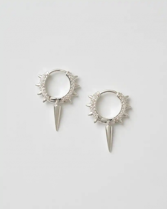  in the group Earrings / Silver Earrings at SCANDINAVIAN JEWELRY DESIGN (SW-MSHM-S-V)