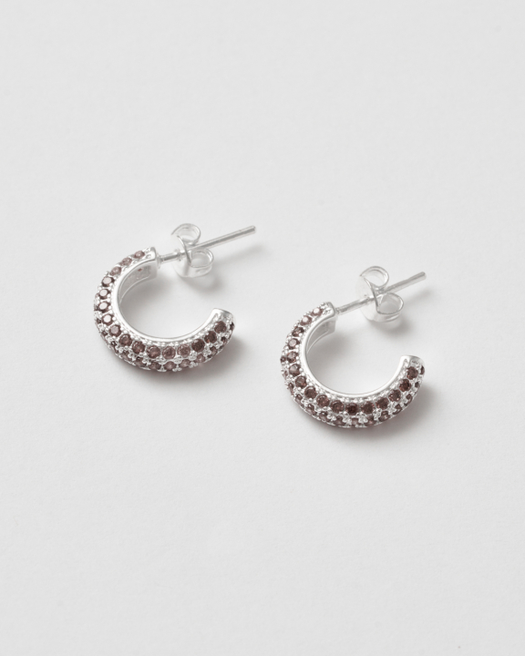  in the group Earrings / Silver Earrings at SCANDINAVIAN JEWELRY DESIGN (SW-OHM-S-BR)
