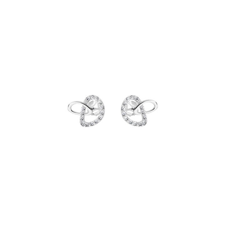 Together drop Earring silver in the group Earrings / Silver Earrings at SCANDINAVIAN JEWELRY DESIGN (TOR-E1S000-S)