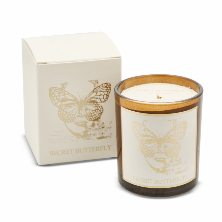 Scented candle - Secret Butterfly in the group Necklaces / Gold Necklaces at SCANDINAVIAN JEWELRY DESIGN (b255)