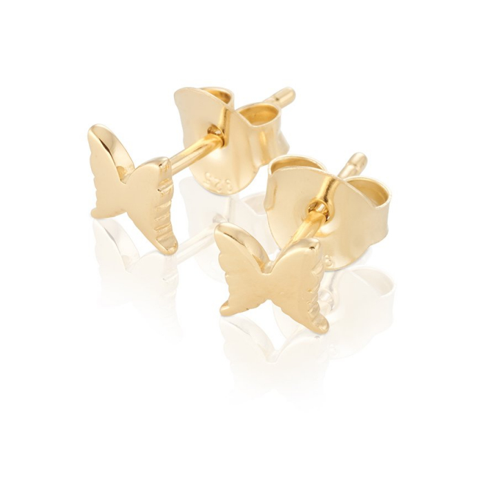Petite Earrings Gold in the group Earrings / Gold Earrings at SCANDINAVIAN JEWELRY DESIGN (gp12)